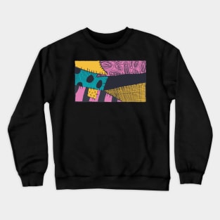 Nightmare Sewn Pattern Crewneck Sweatshirt